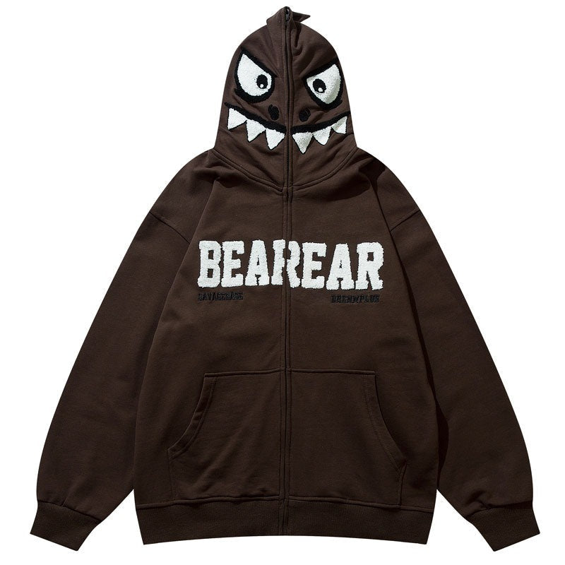 "Cover Up" Unisex Men Women Streetwear Graphic Hoodie Daulet Apparel