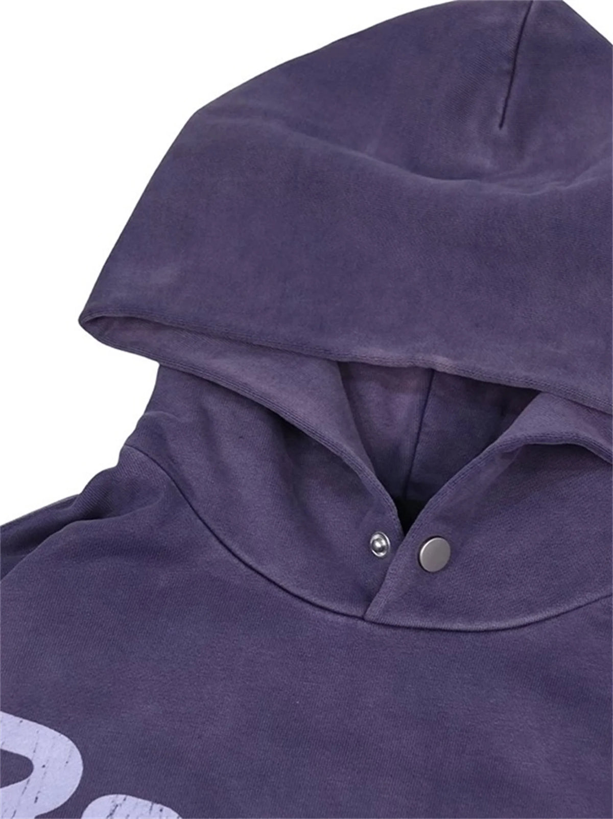 FP Brand Fashion New REEBORN Cracked Slogan Print High-Street Oversized Casual Cotton Hoodie Sweatshirt Street King Limited