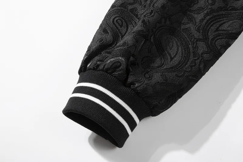 new men luxury rib sleeve embroidered paisley west coast crips couple baseball coats jackets abstract digital coat motor a628 unique default style 512