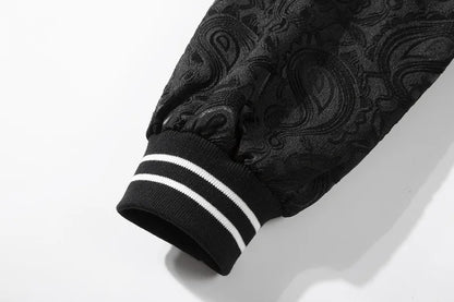 new men luxury rib sleeve embroidered paisley west coast crips couple baseball coats jackets abstract digital coat motor a628 unique default style 512