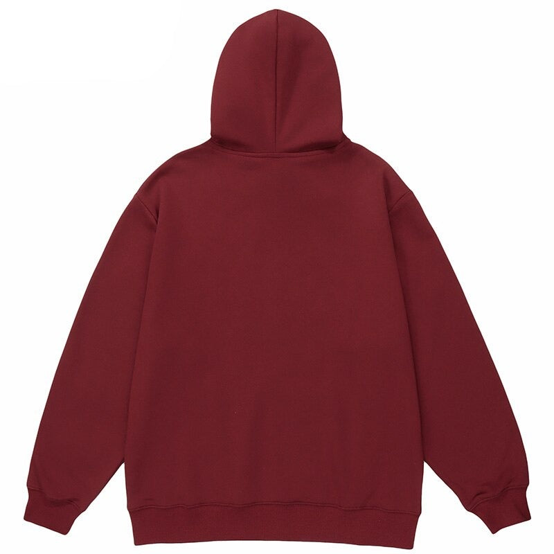 "Everything Is Fine" Unisex Men Women Streetwear Graphic Hoodie Daulet Apparel