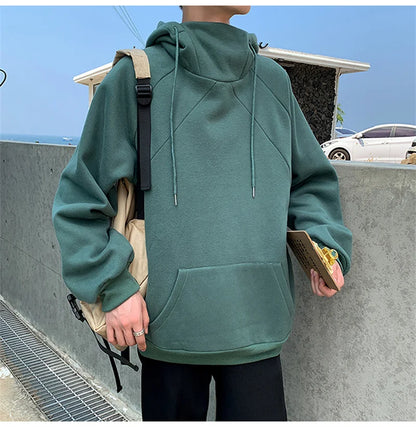 Sadcore Washed Oversized Hoodie Street Style Staple