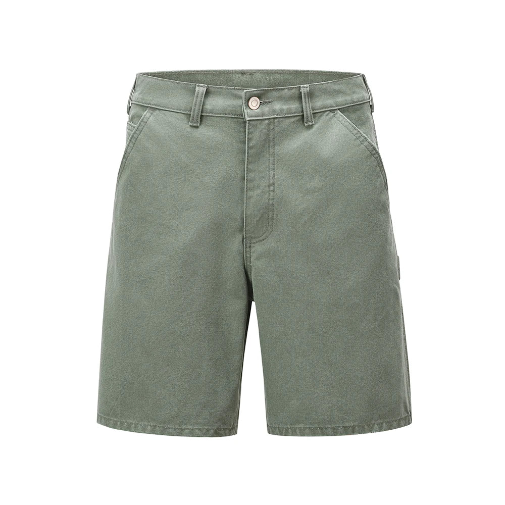 y2k sashes pockets solid color cleanfit cargo shorts mens summer wide leg streetwear baggy knee length pants oversized baggy cargo bottoms
