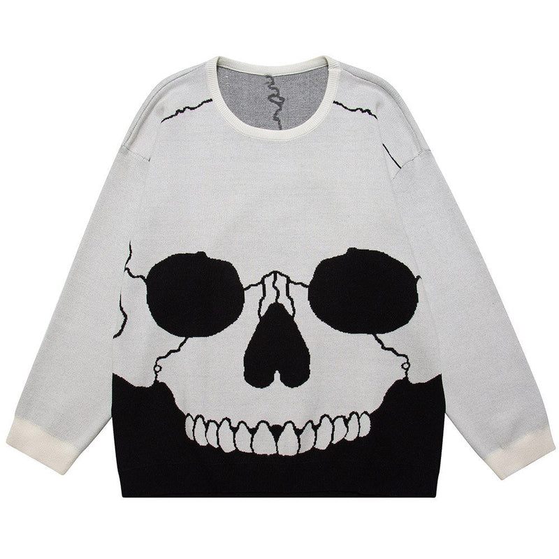 "Skull Candy" Unisex Men Women Streetwear Graphic Sweater Daulet Apparel