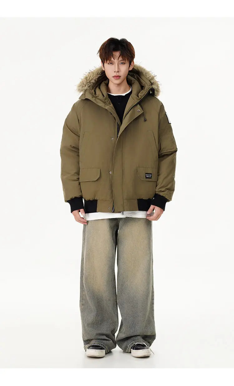 men winter streetwear loose casual fashion cotton padded hooded parkas bomber jacket women oversize thicken coat outerwear unique default style 977