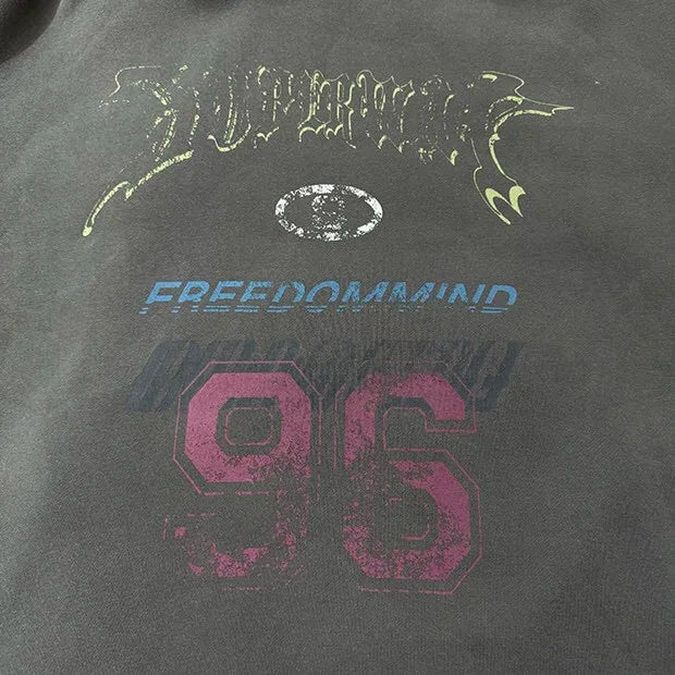 Rub Ink on an old sports hoodie Street King Limited