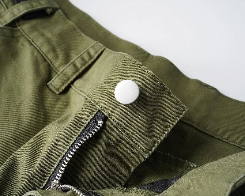 new men 2024 tactical army military green cargo comfortable cotton parkour sweat casual pants sweatpants no tag a9 sporty tapered joggers
