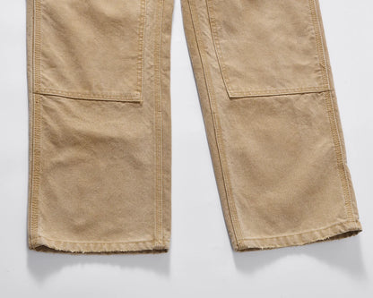 High Street Vibe Style Sashes Straight Baggy Cargo Pants for Men Y2K Harajuku Cleanfit Casual Denim Trousers Oversized Jeans Street King Limited