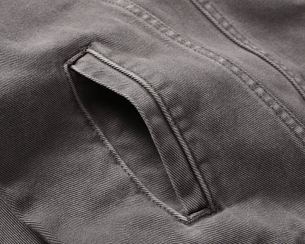 2023 autumn and winter solid color washed gray jeans jackets for men harajuku cleanfit baggy y2k denim coat oversized loose tops unique jeans style 46