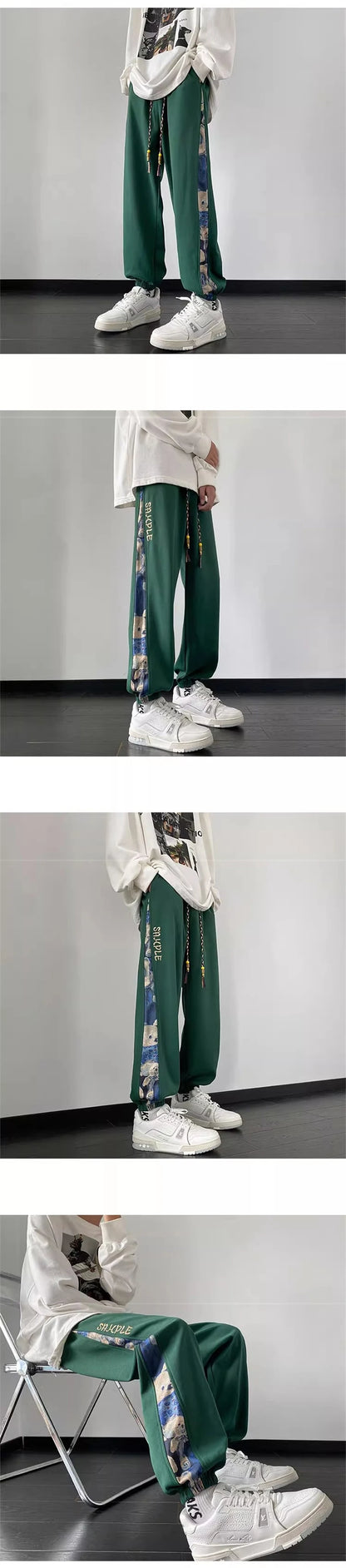 hip hop fashion anime printed sweatpants for men autumn casual corduroy baggy joggers pantalones hombre y2k streetwear trousers 1 unique joggers style 186