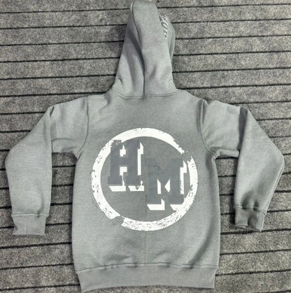 Streetwear brand trend Gothic letter print oversized hoodie women's fashion Harajuku loose and versatile hoodie men's top Street King Limited