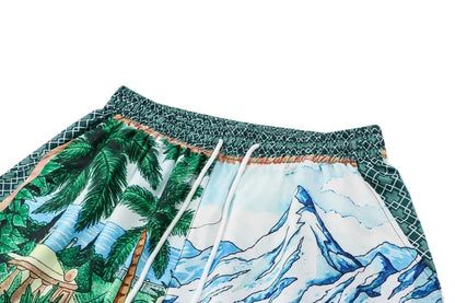 Streetwear Dark Icon Summer Holiday Beach Mens Set Hawaiian Shirts And Shorts | S Dark Icon Summer Holiday Beach Mens Set Hawaiian Shirts And Shorts Fashion Sweater Jacket With Graphic Design For Men