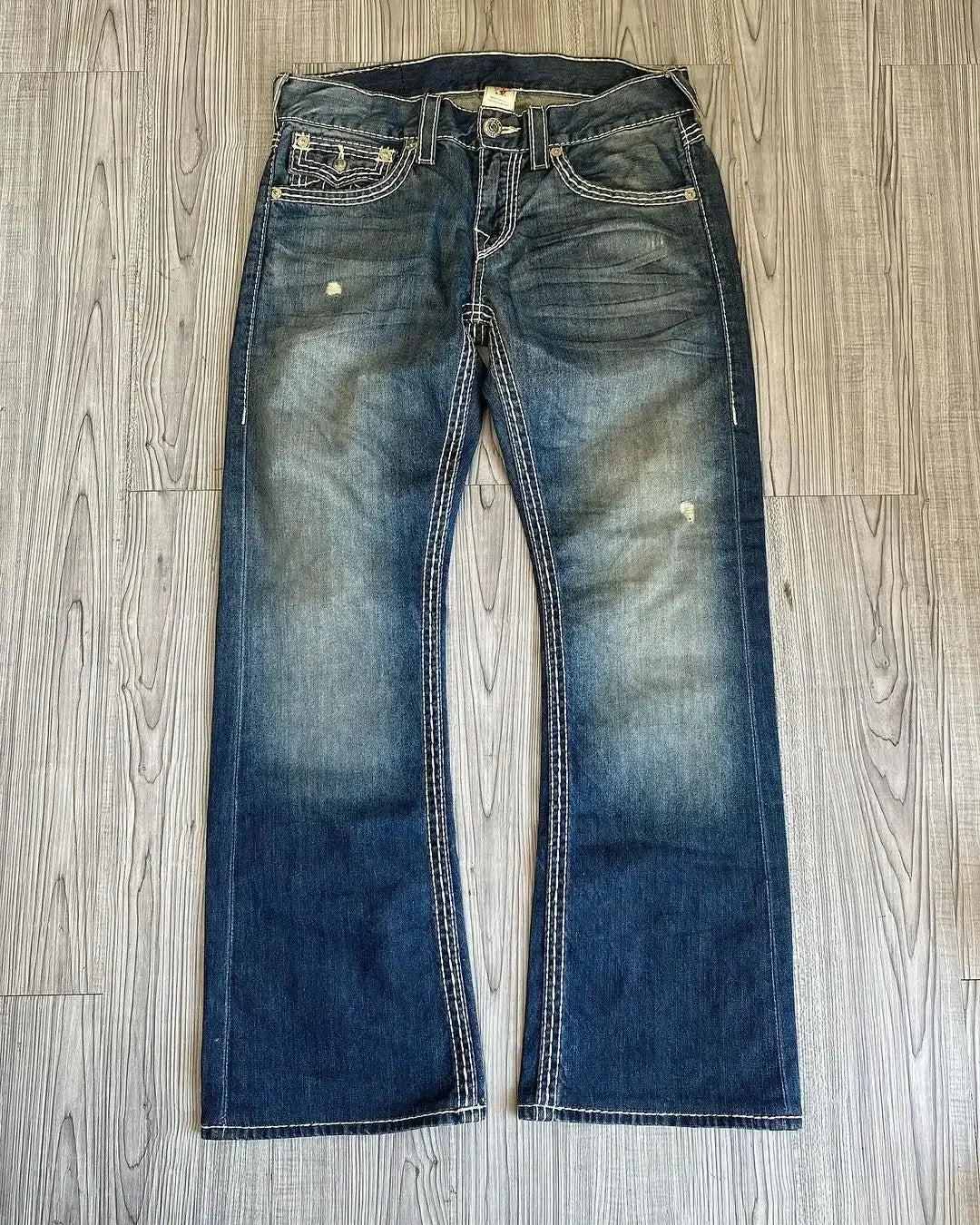 harajuku y2k new true religion high waist super t bootcut flared jeans street denim pants high waist straight leg wide leg jeans unique jeans style 1749
