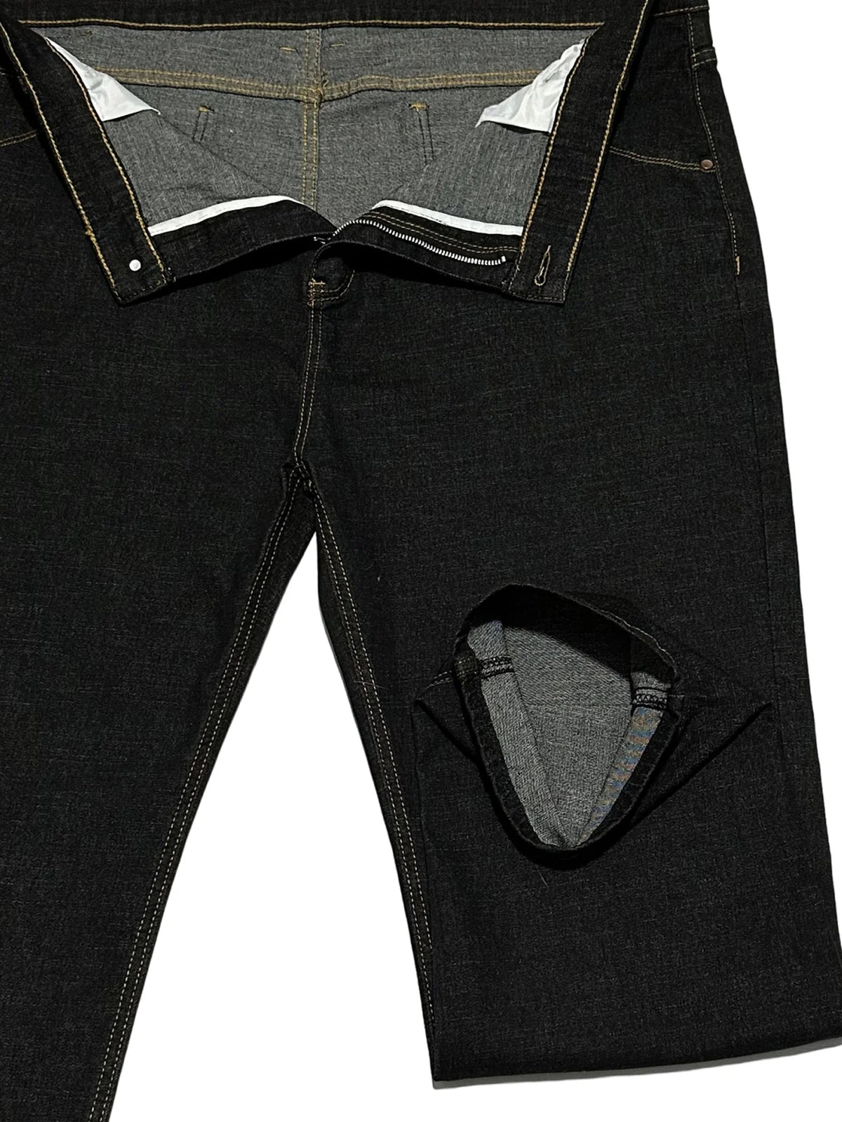 mens plus size denim jeans pants fashion loose straight jean pants trousers new casual basic pants joggers jeans for men unique joggers style 3935