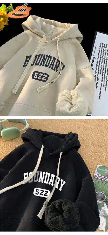Animecore Statement Graphic Hoodie Layering Essential