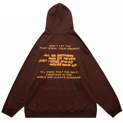 "Wrong Vibes" Unisex Men Women Streetwear Graphic Hoodie Daulet Apparel