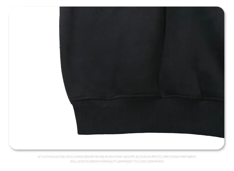 Three-dimensional foam splicing color hoodie plus fleece hoodie men and women Street King Limited