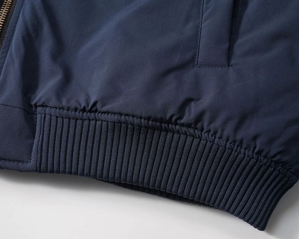 streetwear solid color baggy winter thick outwear jackets for men lapel casual loose windbreaker cotton padded clothes oversized unique default style 1136