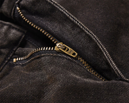 vintage baggy jeans men tie dyed distressed loose straight denim pants luxury designer jeans male streetwear hip hop trousers unique jeans style 284