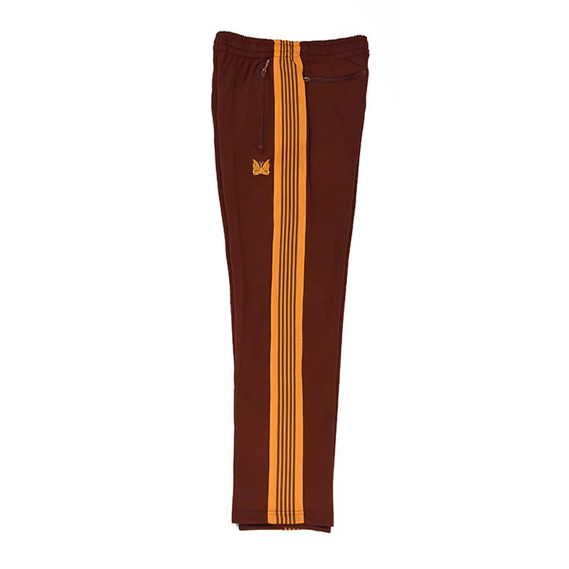 tie xiuhong high quality men woman pants chaopai versatile side edge weaving stripe embroidery loose joggers sweatpants unique joggers style 4903