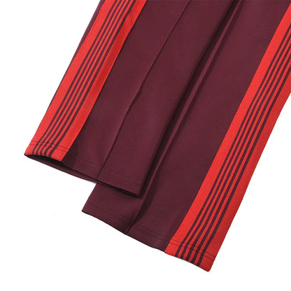 best quality embroidery logo new pants men woman side edge weaving stripe drawstring loose casual grey motion trousers unique default style 4950