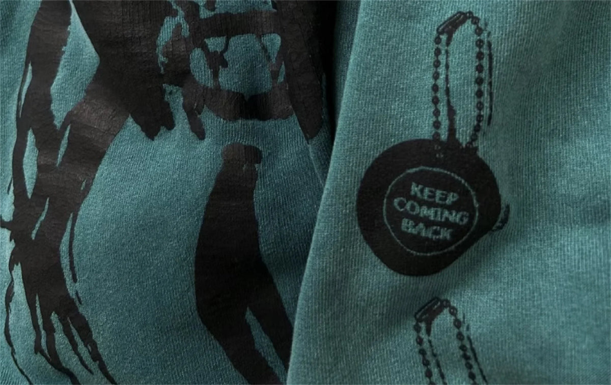 2024 Winter ERD Brand Fashion Vintage Letter Print Cotton DO WHAT THOU WILT HOODIES Street King Limited