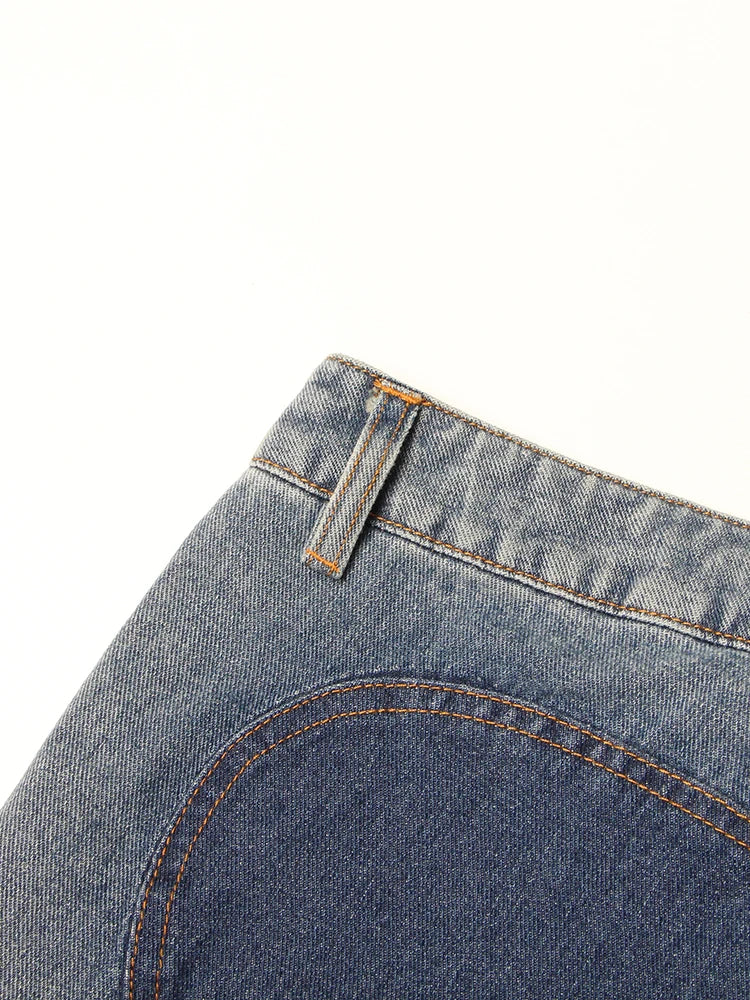 womens hollow jeans spring trend personality high waist zipper casual wide leg pants fashion casual clothing y2k pants jeans unique jeans style 79
