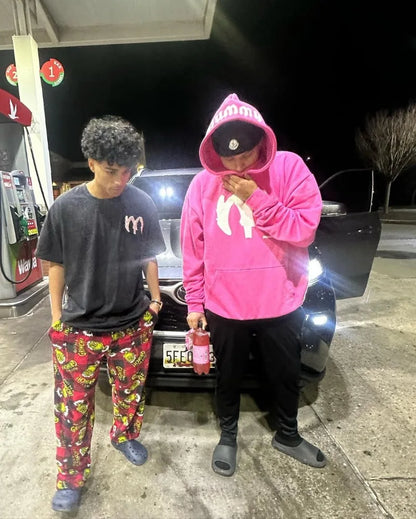 2024 Y2k Street Fashion Loose Hoodie Retro Letter Embroidery Oversized Pullover Men Trendy Brand Hip-Hop Rock Sweatshirt Women Street King Limited