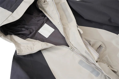 Undermycar 2023 Deconstructor Contrast Zipper Windbreaker Coat Street King Limited