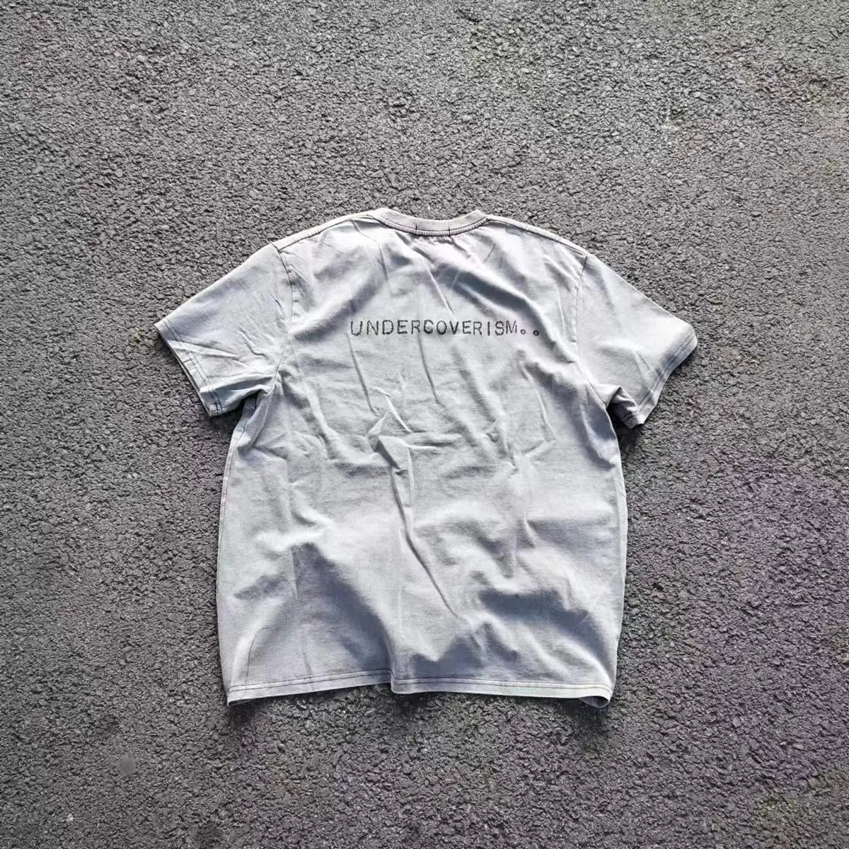 High New Novelty Men Undercover Captions T Shirts kanye T-Shirt Hip Hop Skateboard Street Cotton T-Shirts Tee Top Top #U7 Street King Limited