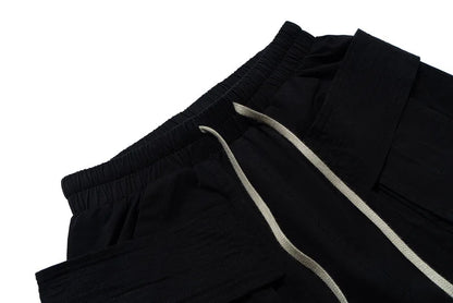 new men 2024 rick tactical paratrooper cargo comfortable cotton parkour sweat casual pants sweatpants no tag a4 sporty tapered joggers