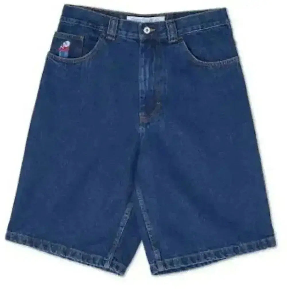y2k polar skate big boy jeans gothic straight vintage skateboard wide leg denim pants embroidery blue loose jeans men clothing unique jeans style 3710