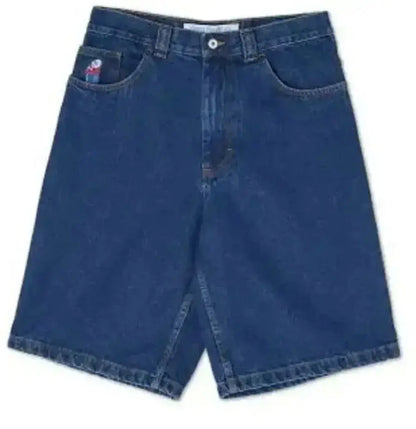 y2k polar skate big boy jeans gothic straight vintage skateboard wide leg denim pants embroidery blue loose jeans men clothing unique jeans style 3710