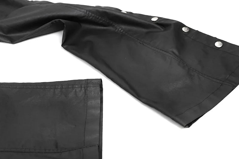 new men 2023 rick waxed workwear breasted rivet sides cargo comfortable cotton parkour sweat casual pants sweatpants tag 721 unique joggers style 5053