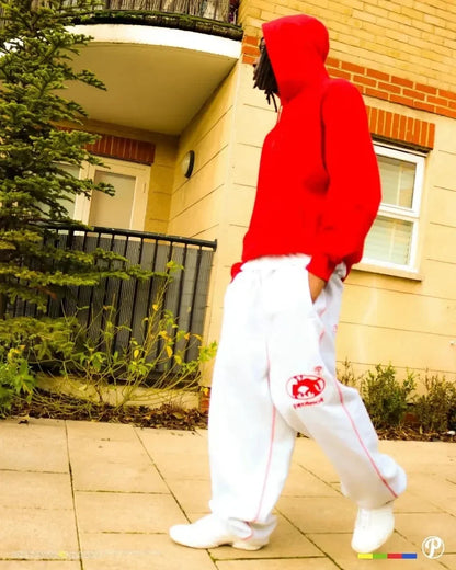 American Fashion Trend Hot Spot Loose Pants Men Women Y2K New Street Hip Hop Vintage Wide-leg Pants Couple Harajuku Casual Pants Street King Limited