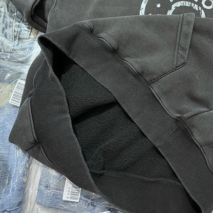 Fleece cotton blend hoodie Street King Limited