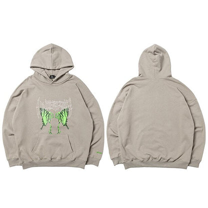 "Dance All Night" Unisex Men Women Streetwear Graphic Hoodie Daulet Apparel