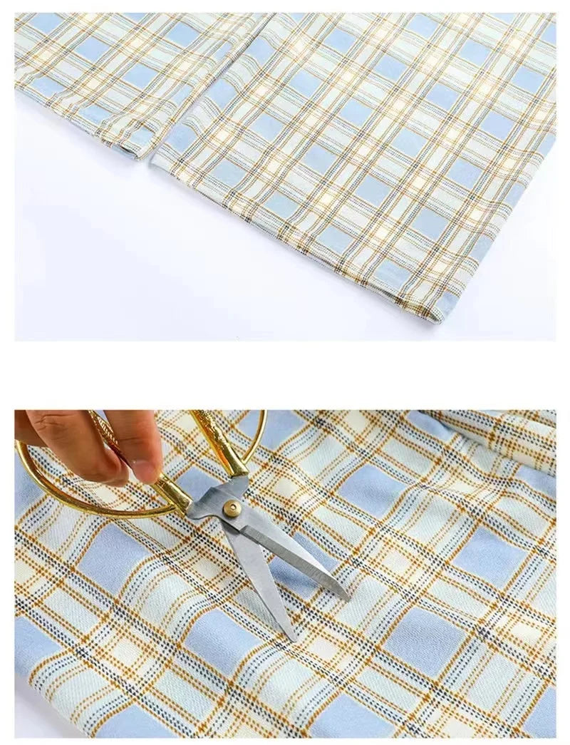 Checkered Pants Plaid Women's Free Shopping Loose Straight Wide-leg Wild Straight Casual Plaid Street King Limited