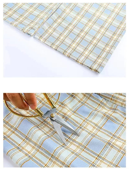 Checkered Pants Plaid Women's Free Shopping Loose Straight Wide-leg Wild Straight Casual Plaid Street King Limited