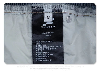 Destroy straight-leg wide jeans Street King Limited
