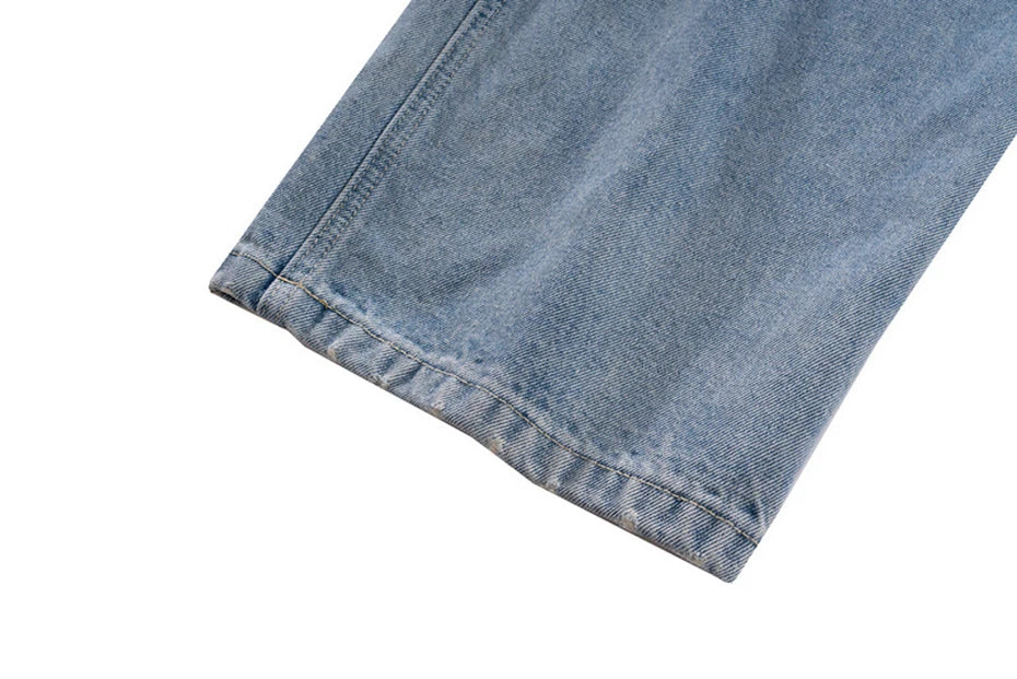 hi street blue jeans men loose wide leg denim pants vintage harajuku streetwear jeans trousers for male unique jeans style 5195