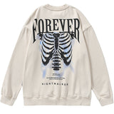 "Together Forever" Unisex Men Women Streetwear Graphic Sweatshirt Daulet Apparel