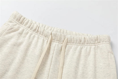 RRR123 24FW Sunshine Wash Brown Flower Grey Loose Drawstring Feet Guard Pants Street King Limited