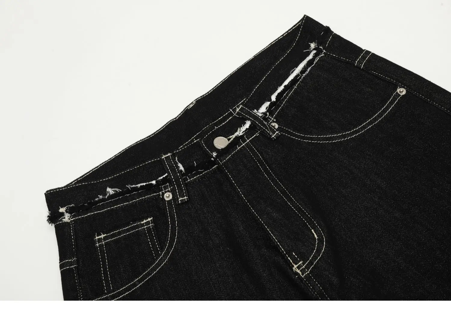 men women streetwear fashion loose casual wide leg straight black denim jeans pant boyfriend y2k baggy jeans trousers unique jeans style 2262