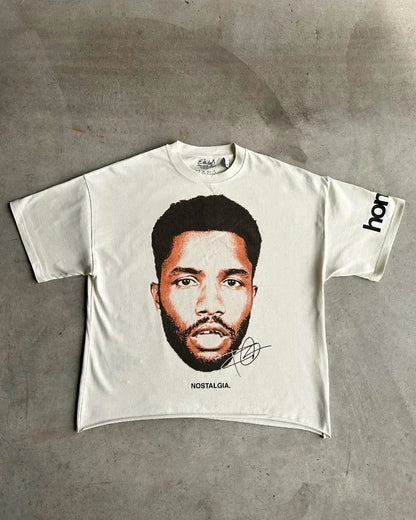 2024 summer new street style ice cream print short sleeve cotton T-shirt men Y2k top Gothic style Harajuku loose couple shirt Street King Limited