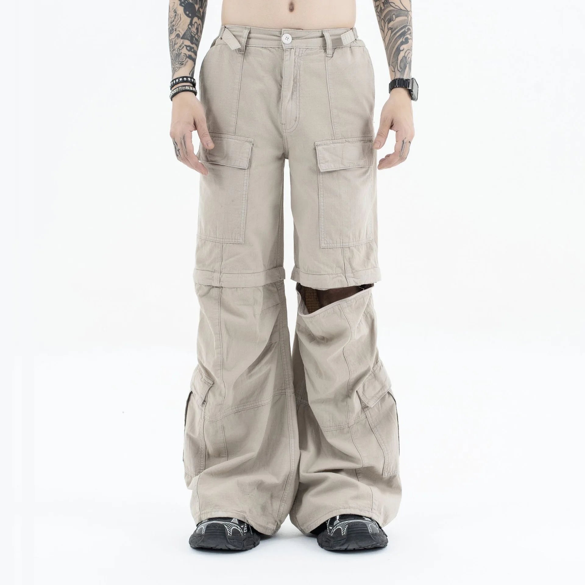 2024 autumn and winter new cargo pants utility cargo pants