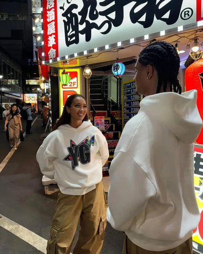 European and American Street Trendy Brand Retro Hoodies Men Y2k Letter Print Hip-hop Rock Oversized Pullover Sweatshirts Women Street King Limited