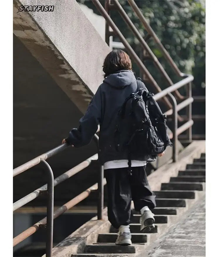 Men Women Winter Fleece Hoodies Korean Style Half Zipper Harajuku Hip Hop Hooded Sweatshirt Street Oversized Couple Pullovers Street King Limited