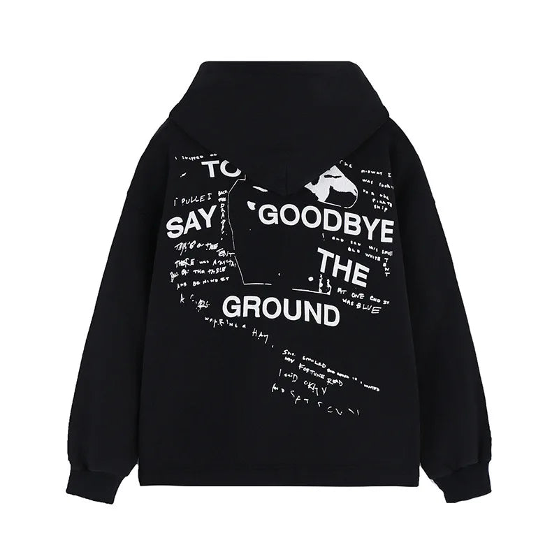 24AW printed hoodie Street King Limited