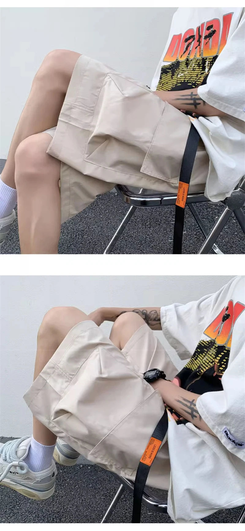 american functional cargo shorts for men 2024 summer multi pockets baggy gym short pants y2k streetwear bermuda shorts hombre unique cargo style 381